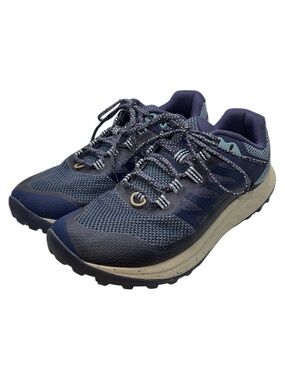 Merrell Antora 3 Trail Running Shoes Women’s 9 US Sea Blue Vibram